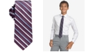Calvin Klein Big Boys Gemstone Striped Necktie